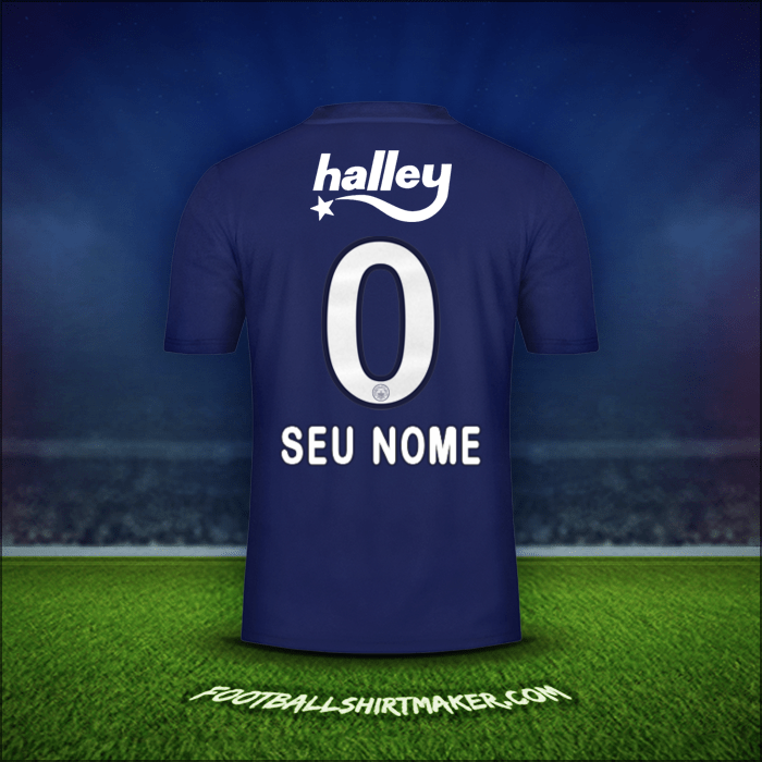 Camisa Fenerbahce SK 2019/20 -  seu nome - 0
