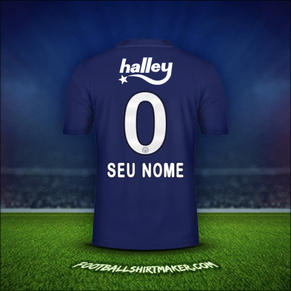 Camisa Fenerbahce SK 2019/20 -  seu nome - 0