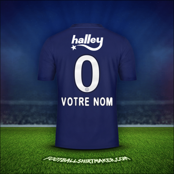 Maillot Fenerbahce SK 2019/20 -  votre nom - 0
