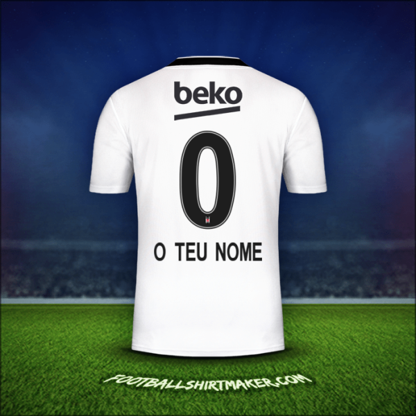 Camisola Besiktas JK 2019/20 -  o teu nome - 0