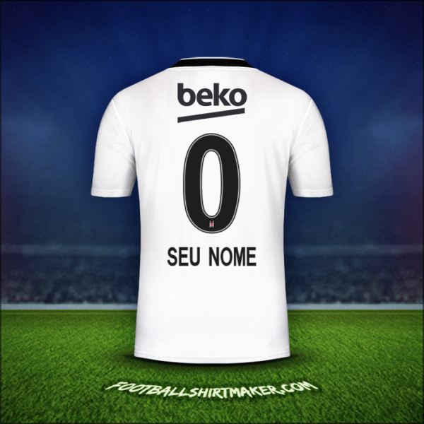 Camisa Besiktas JK 2019/20 -  seu nome - 0