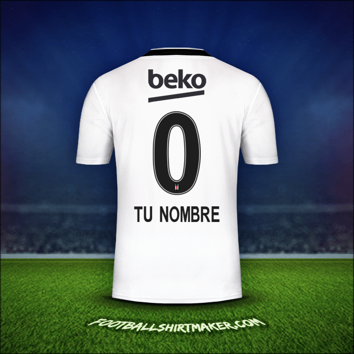 Camiseta Besiktas JK 2019/20 -  tu nombre - 0
