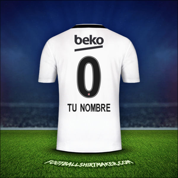 Camiseta Besiktas JK 2019/20 -  tu nombre - 0