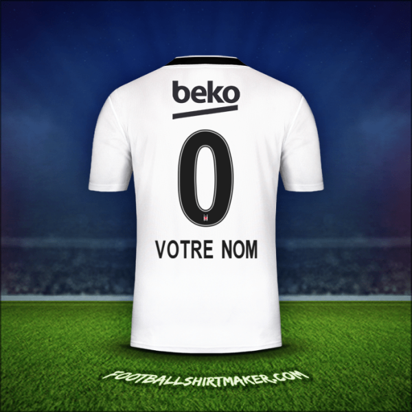 Maillot Besiktas JK 2019/20 -  votre nom - 0