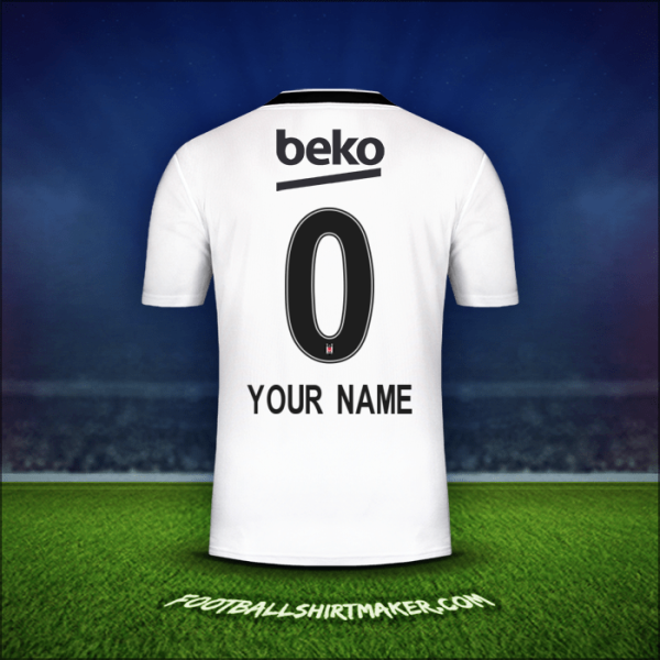 Shirt Besiktas JK 2019/20 -  your name - 0