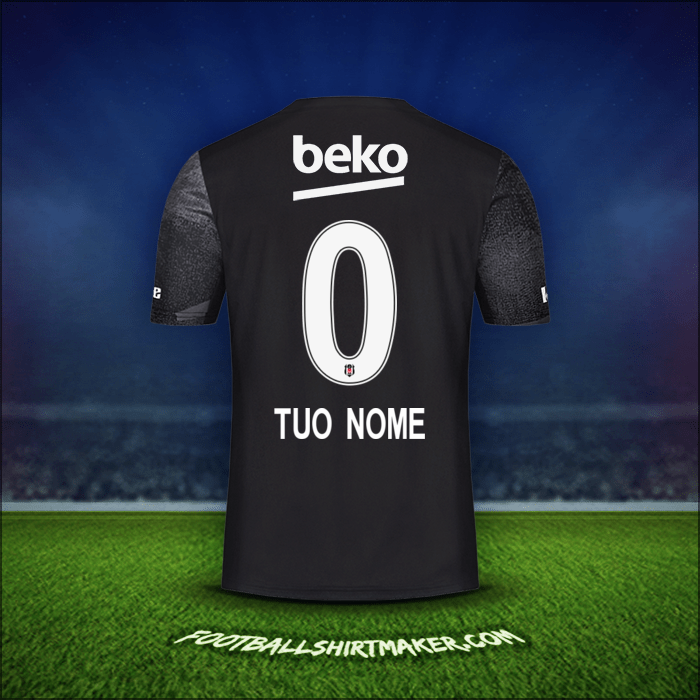 Maglia Besiktas JK 2019/20 Seconda -  tuo nome - 0