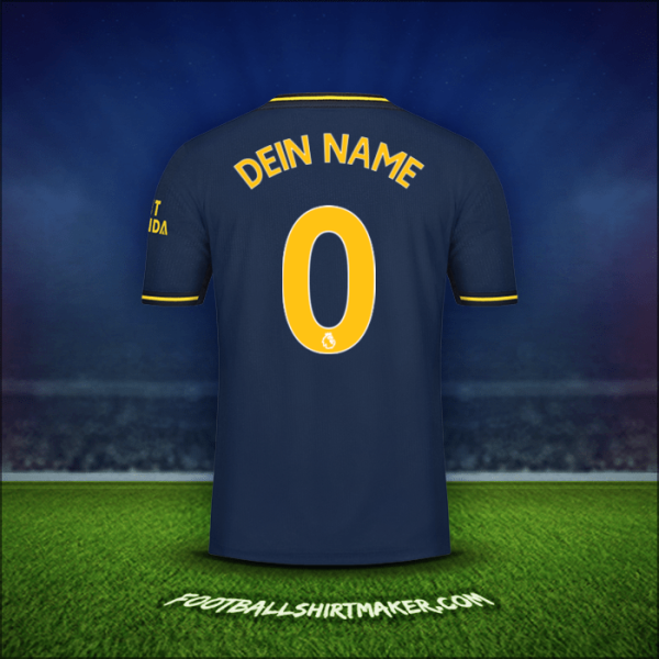 Trikot Arsenal 2019/20 Dritte -  dein name - 0