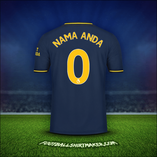 Jersey Arsenal 2019/20 Ketiga -  nama anda - 0