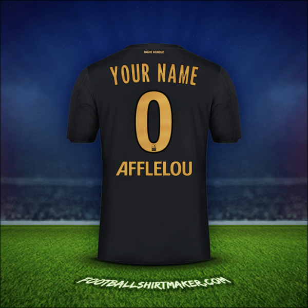 Shirt As Monaco 2019/20 Away -  your name - 0