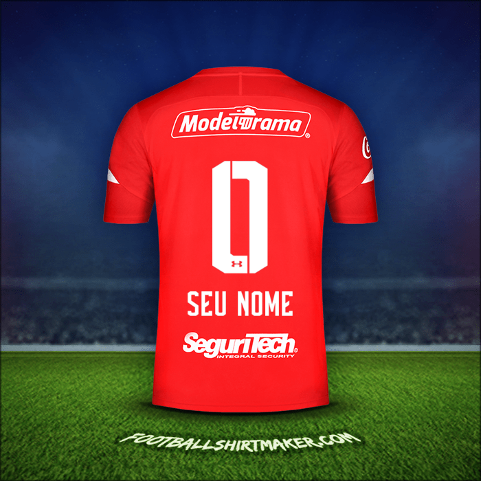 Camisa Toluca FC 2019/20 -  seu nome - 0