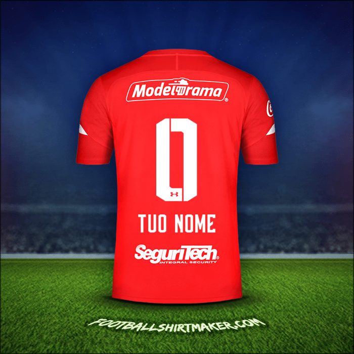 Maglia Toluca FC 2019/20 -  tuo nome - 0