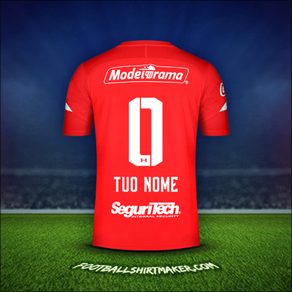 Maglia Toluca FC 2019/20 -  tuo nome - 0