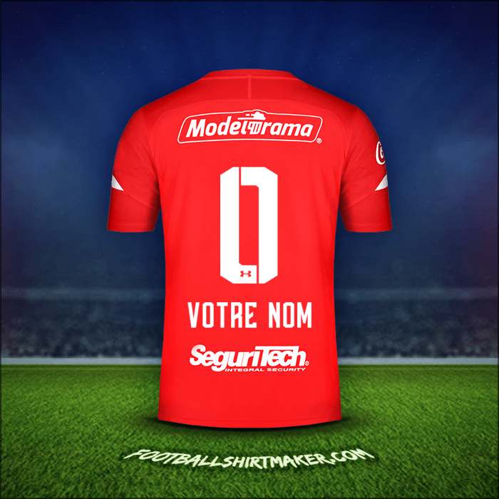 Maillot Toluca FC 2019/20 -  votre nom - 0