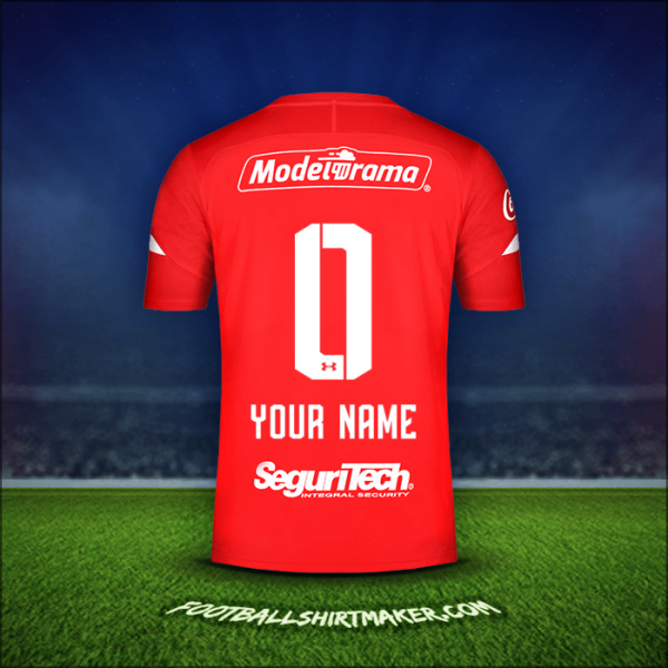 Jersey Toluca FC 2019/20 -  your name - 0