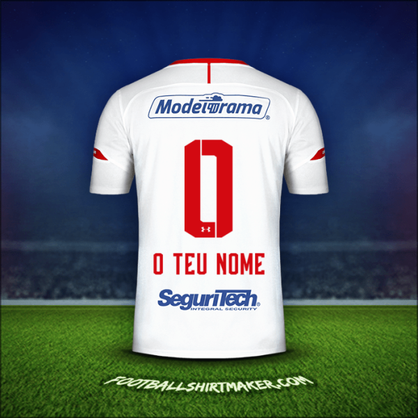 Camisola Toluca FC 2019/20 Alternativa -  o teu nome - 0