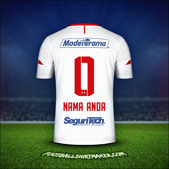 Jersey Toluca FC 2019/20 Alternatif -  nama anda - 0