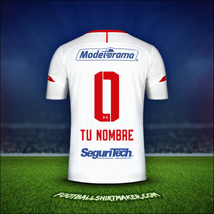 Jersey Toluca FC 2019/20 Visita -  tu nombre - 0