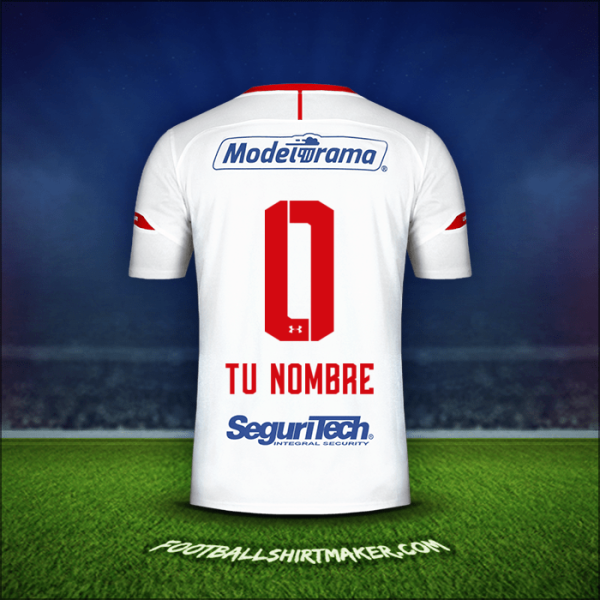 Jersey Toluca FC 2019/20 Visita -  tu nombre - 0