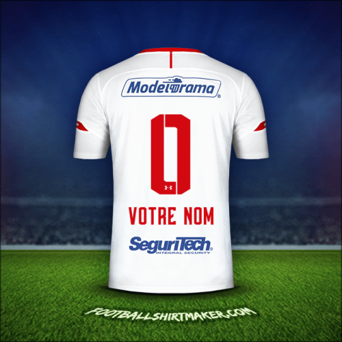 Maillot Toluca FC 2019/20 Extérieur -  votre nom - 0