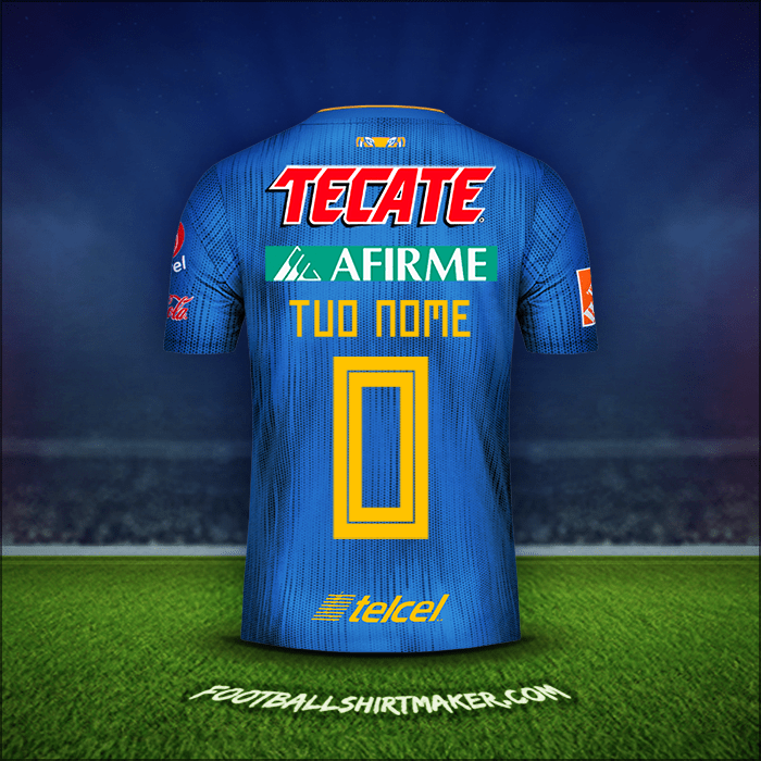 Maglia Tigres UANL 2019/20 Seconda -  tuo nome - 0