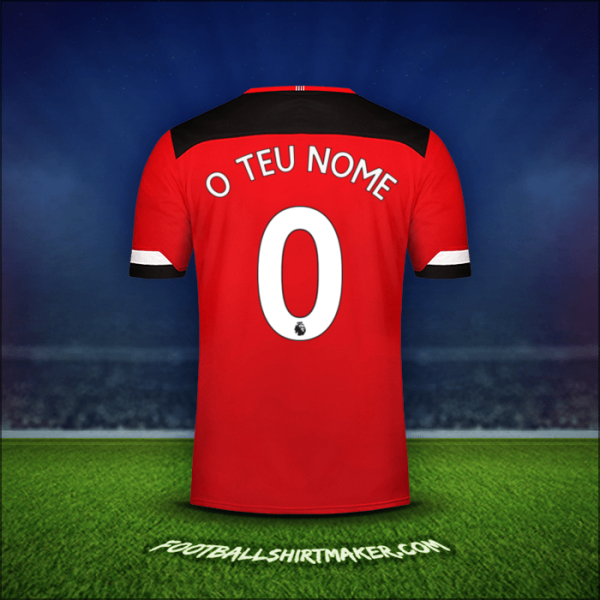 Camisola Southampton FC 2019/20 -  o teu nome - 0