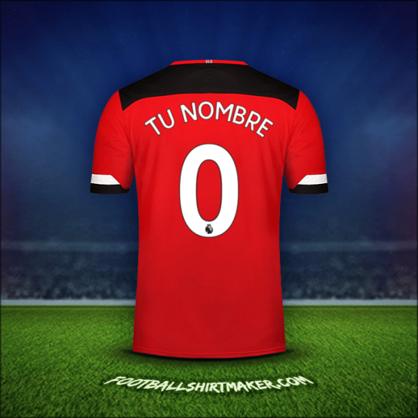 Jersey Southampton FC 2019/20 -  tu nombre - 0