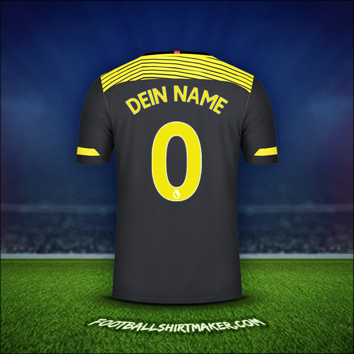 Trikot Southampton FC 2019/20 Auswärts -  dein name - 0