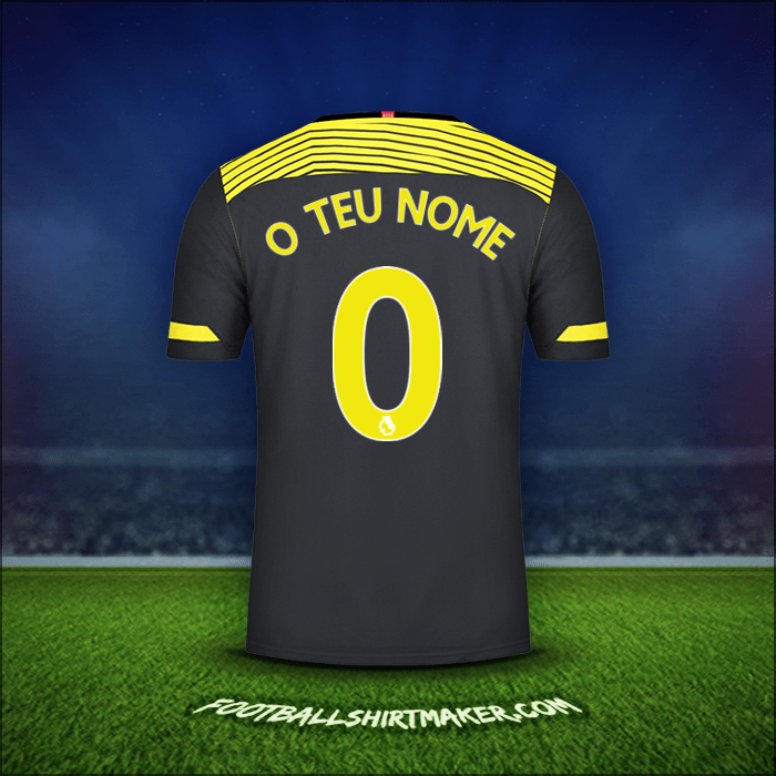 Camisola Southampton FC 2019/20 Alternativa -  o teu nome - 0