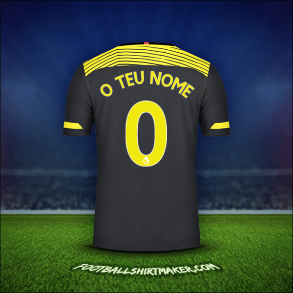 Camisola Southampton FC 2019/20 Alternativa -  o teu nome - 0