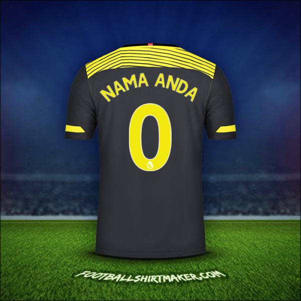 Jersey Southampton FC 2019/20 Alternatif -  nama anda - 0