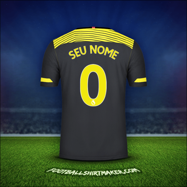 Camisa Southampton FC 2019/20 Alternativa -  seu nome - 0