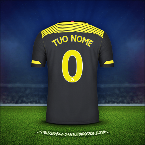 Maglia Southampton FC 2019/20 Seconda -  tuo nome - 0
