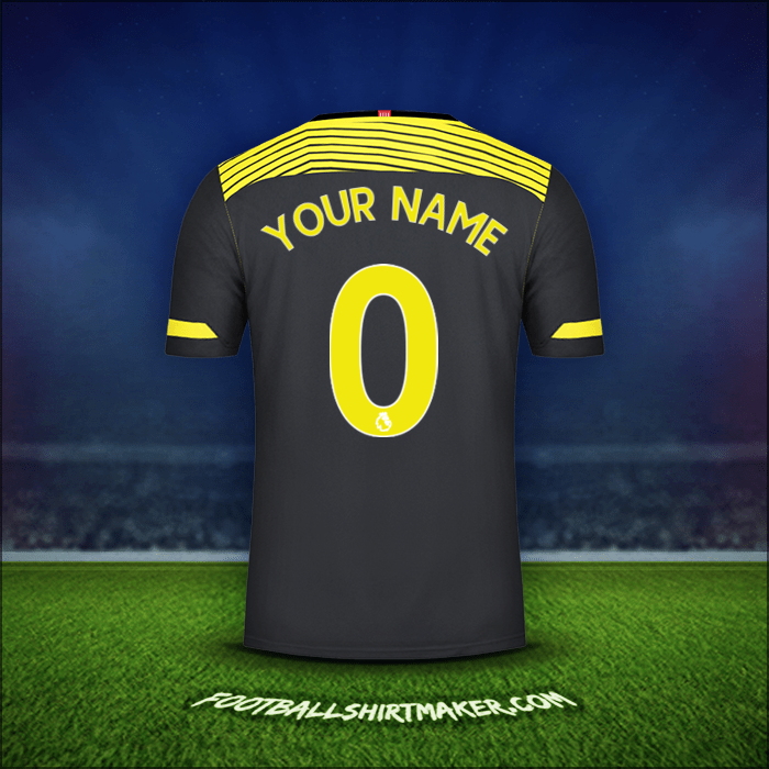 Shirt Southampton FC 2019/20 Away -  your name - 0