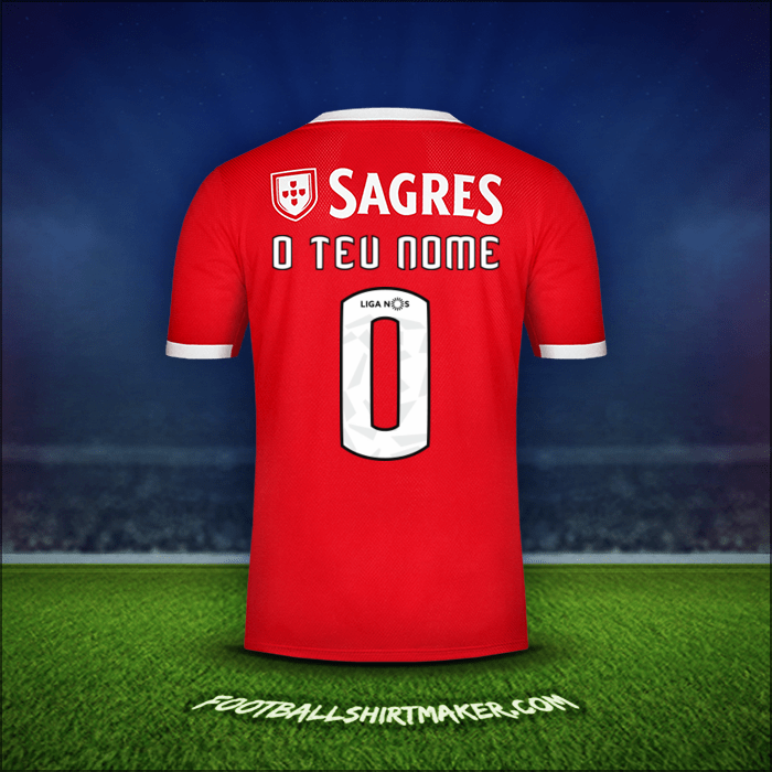 Camisola SL Benfica 2019/20 -  o teu nome - 0