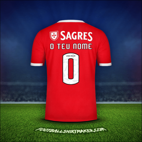 Camisola SL Benfica 2019/20 -  o teu nome - 0