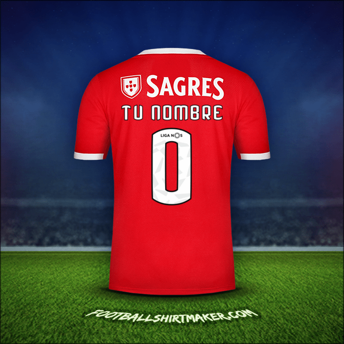 Jersey SL Benfica 2019/20 -  tu nombre - 0