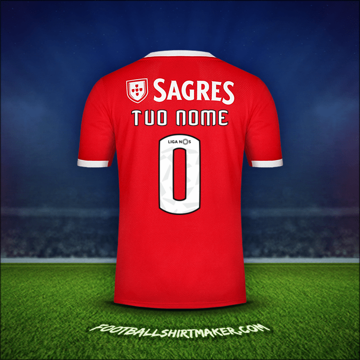 Maglia SL Benfica 2019/20 -  tuo nome - 0