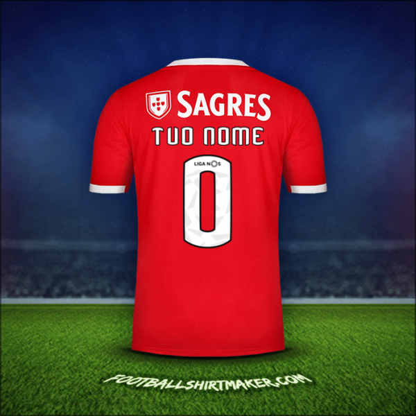 Maglia SL Benfica 2019/20 -  tuo nome - 0