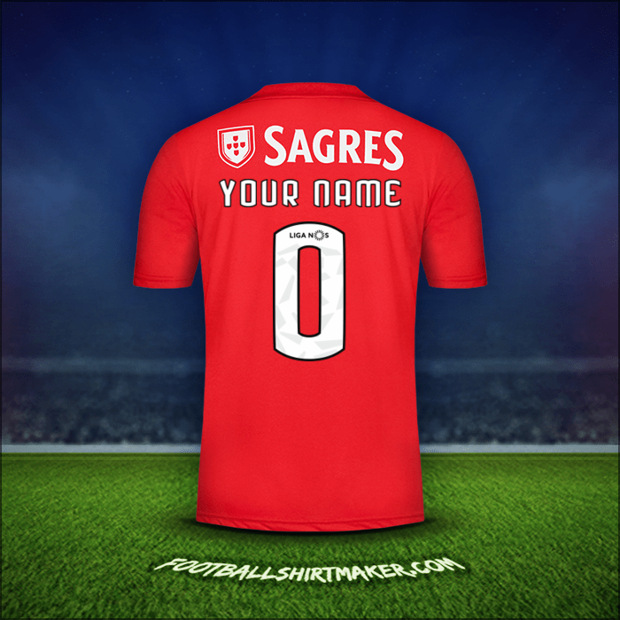 Shirt SL Benfica 2018/19 -  your name - 0