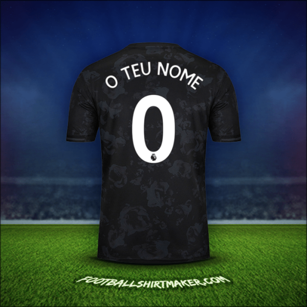 Camisola Manchester United 2019/20 Terceira -  o teu nome - 0