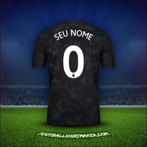 Camisa Manchester United 2019/20 Terceira -  seu nome - 0