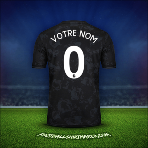 Maillot Manchester United 2019/20 Troisième -  votre nom - 0