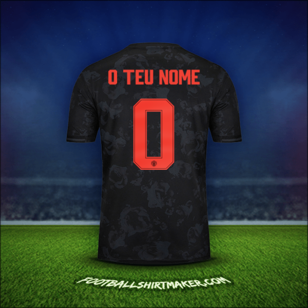 Camisola Manchester United Cup 2019/20 Terceira -  o teu nome - 0