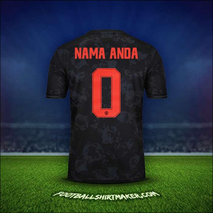 Jersey Manchester United Cup 2019/20 Ketiga -  nama anda - 0