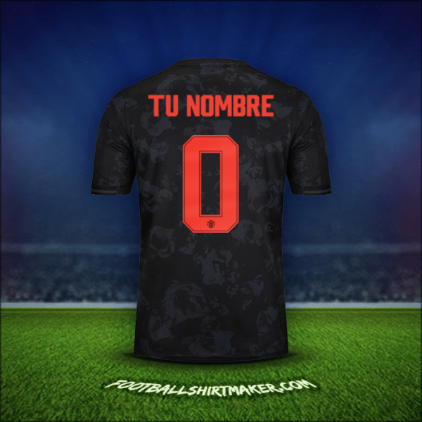 Jersey Manchester United Cup 2019/20 Tercera -  tu nombre - 0