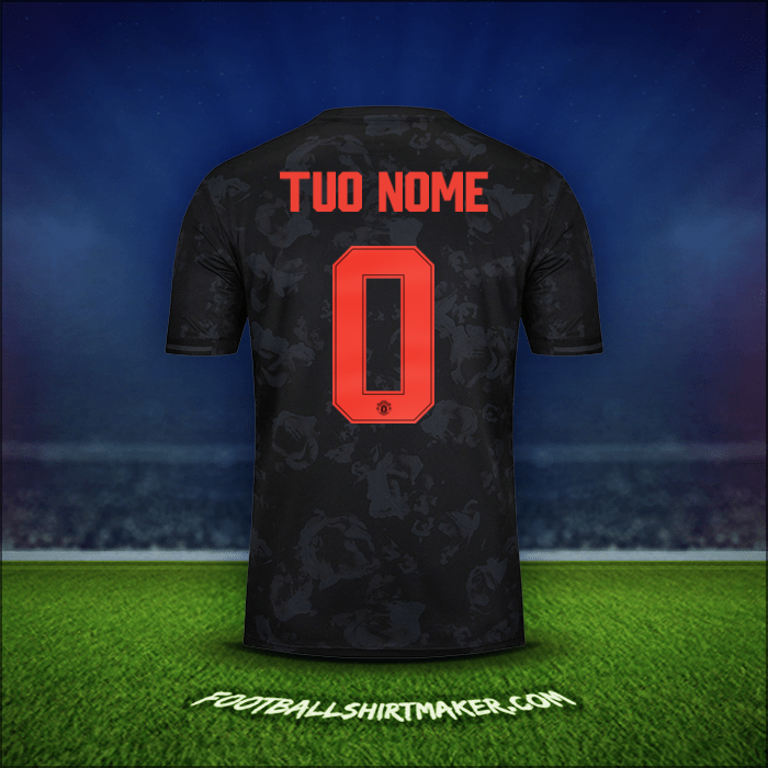 Maglia Manchester United Cup 2019/20 Terza -  tuo nome - 0
