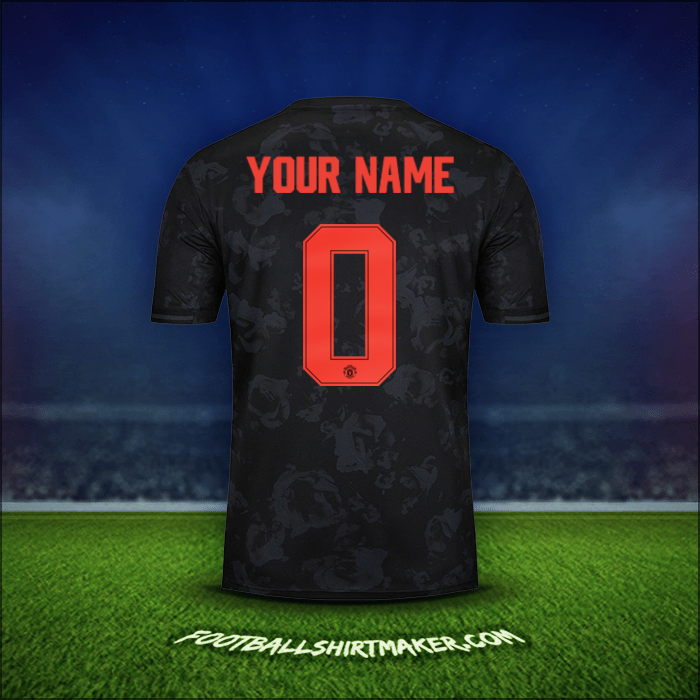 Jersey Manchester United Cup 2019/20 Third -  your name - 0