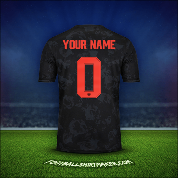 Jersey Manchester United Cup 2019/20 Third -  your name - 0