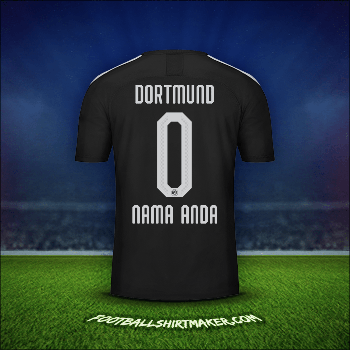 Jersey Borussia Dortmund 2019/20 Alternatif -  nama anda - 0