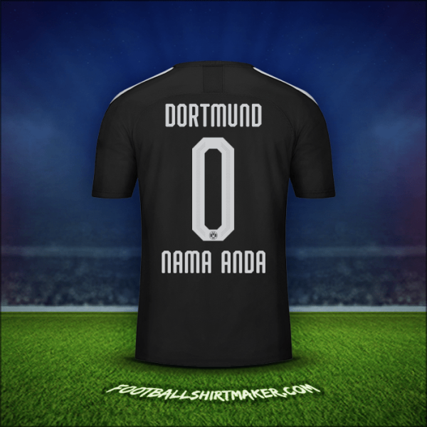 Jersey Borussia Dortmund 2019/20 Alternatif -  nama anda - 0